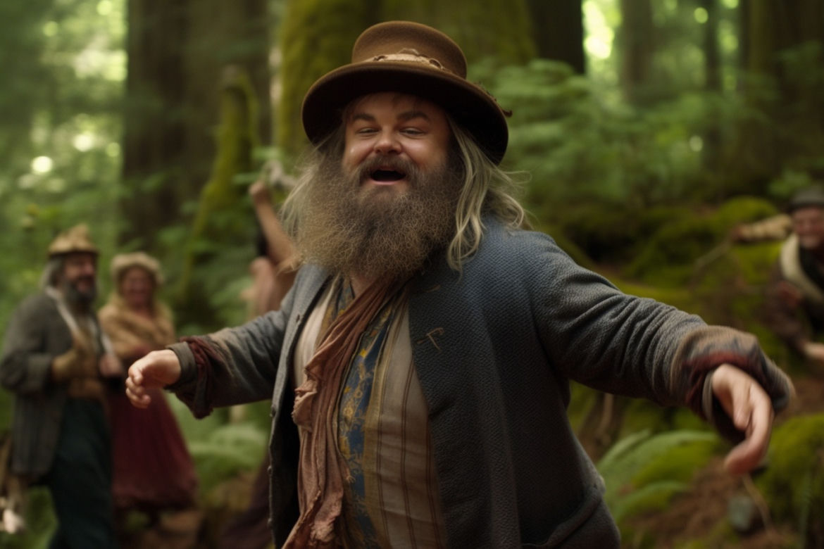 Władca Pierścieni: Jack Black jako Tom Bobadil. Są zdjęcia 'z planu'!
