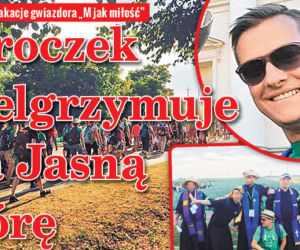 Mroczek pielgrzymuje na Jasną Górę