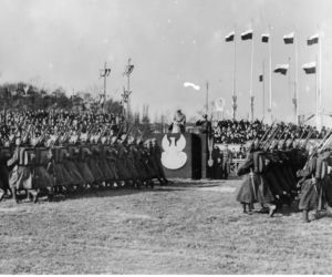 Defilada oddziałów piechoty, 11.11.1934 r.