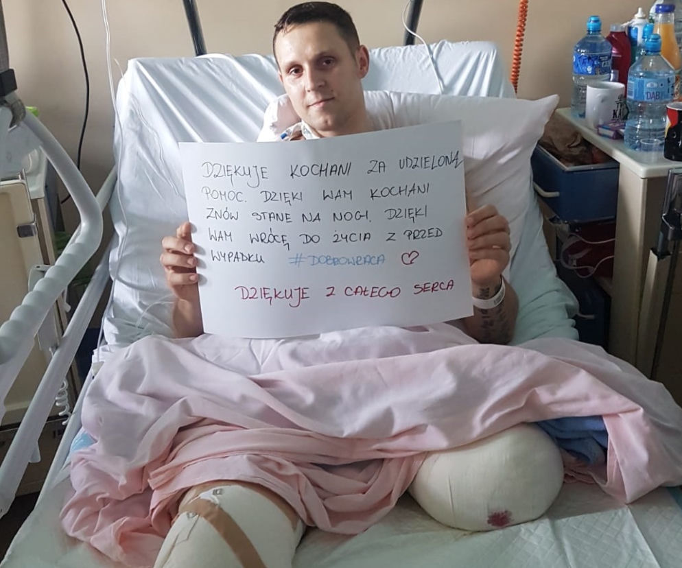 Maszyna obcięła mu obie nogi! Dramat w Bielsku-Białej