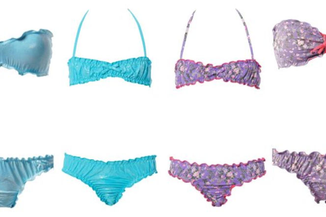 bikini, strój kąpielowy, kostium kąpielowy