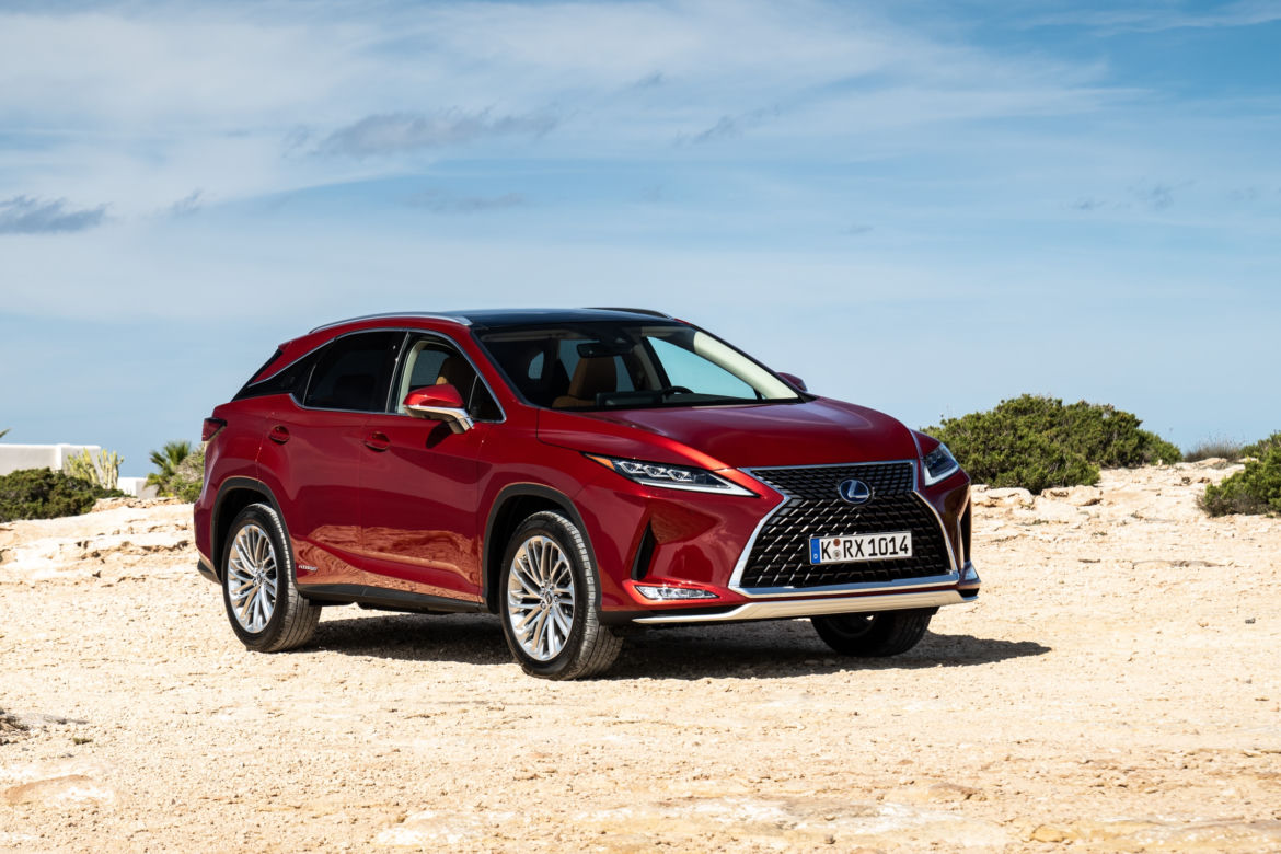 Lexus RX czwarta generacja lifting 2020
