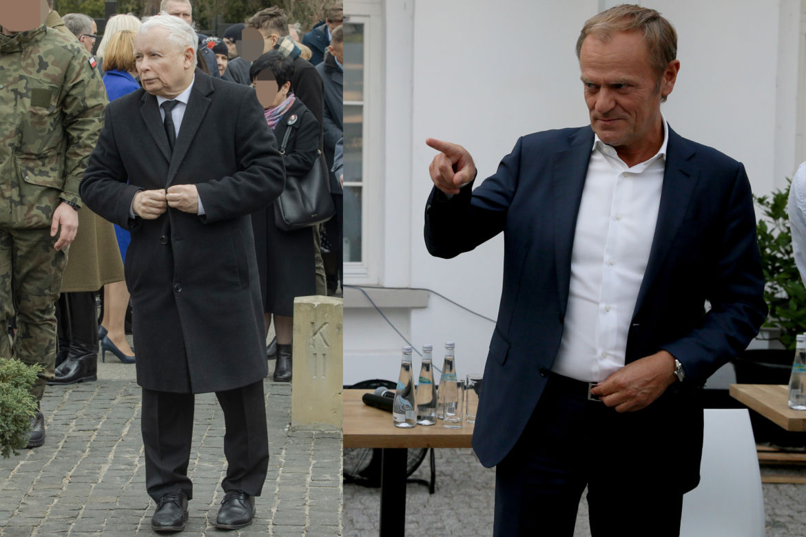 Stylista ocenia Jarosława Kaczyńskiego i Donalda Tuska 