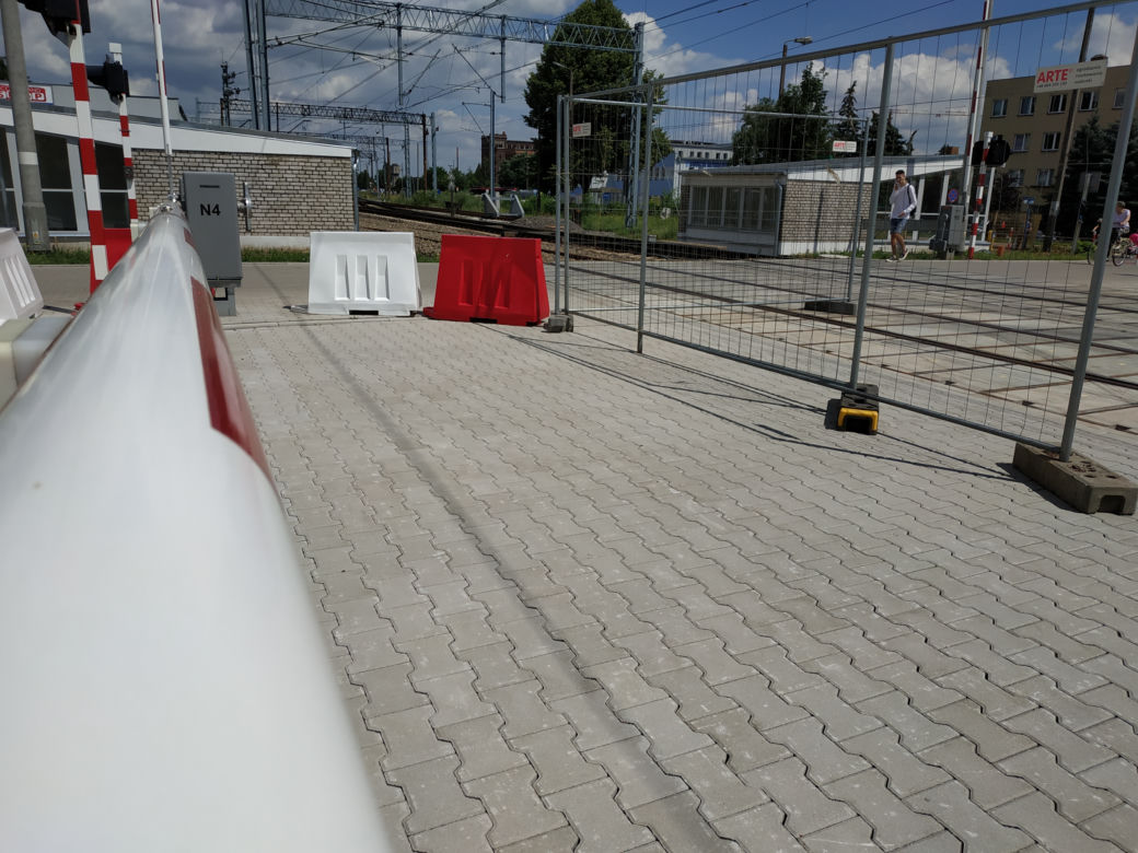 przejazd kolejowy na ul. Słowiańskiej