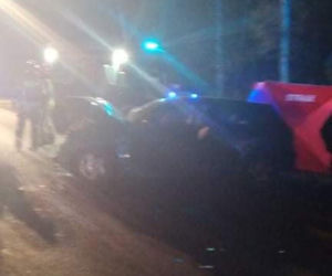 Lipa. Nie żyje drugi uczestnik wypadku! Potworne zderzenie nissana i volvo [ZDJĘCIA]