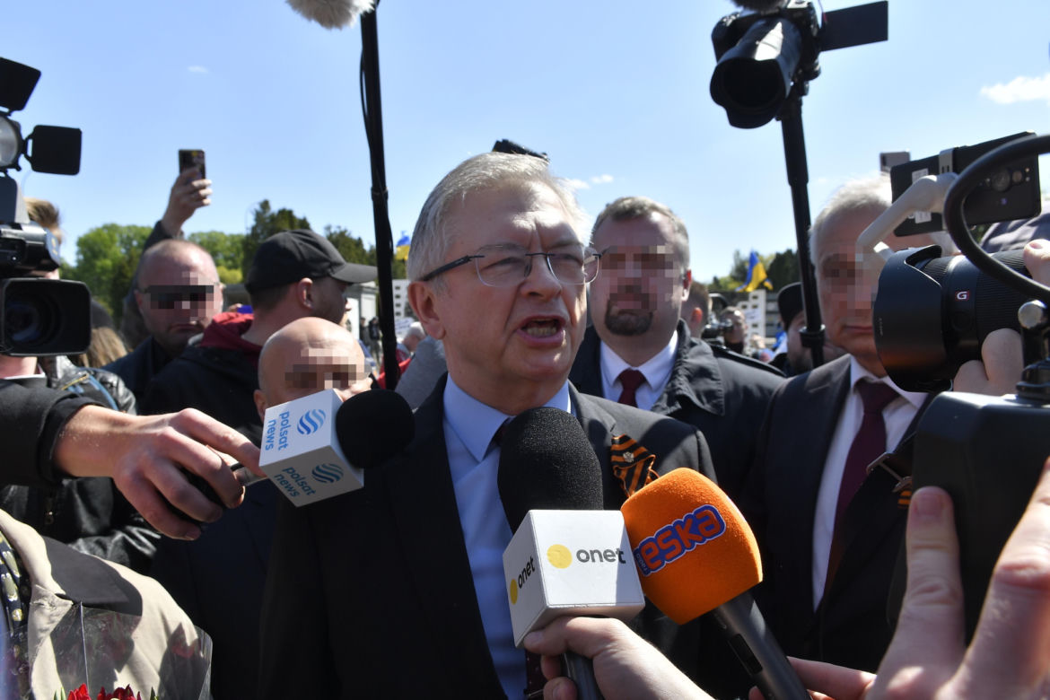 Ambasador Rosji nie złożył kwiatów przed mauzoleum żołnierzy radzieckich. Padły mocne słowa! 