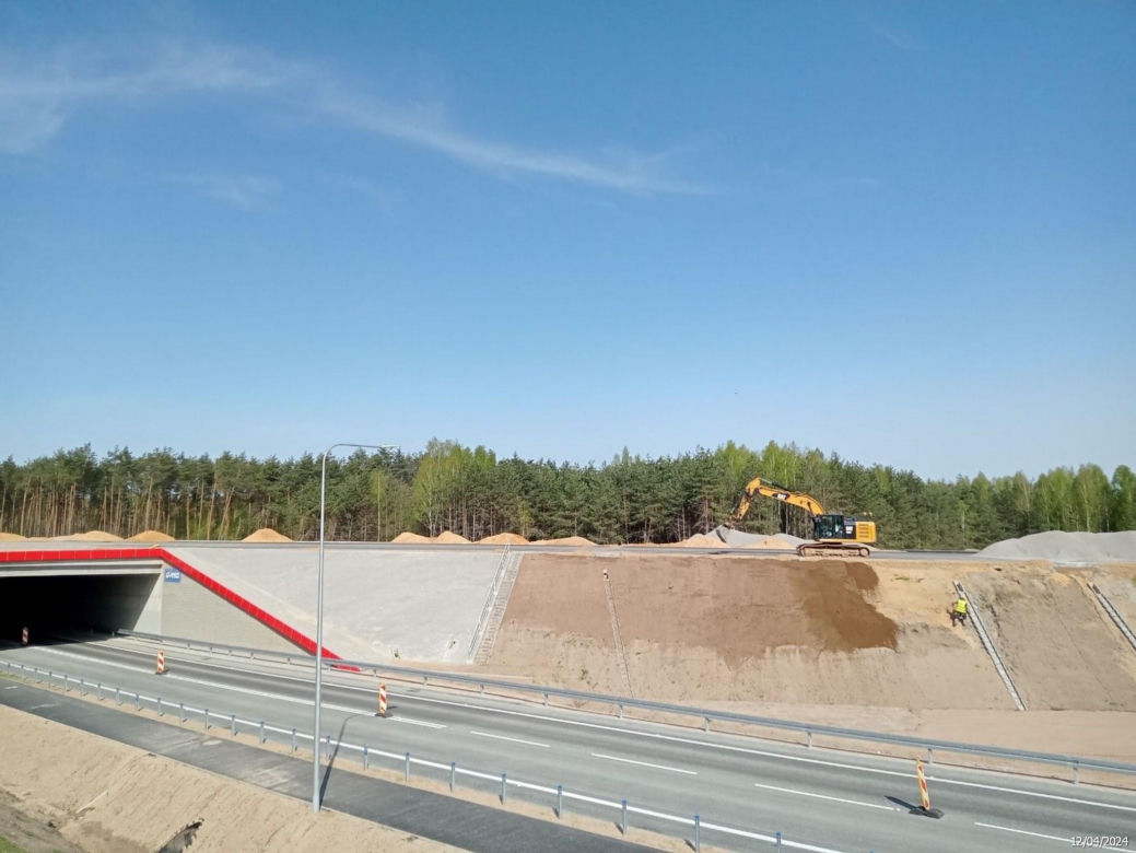 Postępy na budowie A2 pod Siedlcami