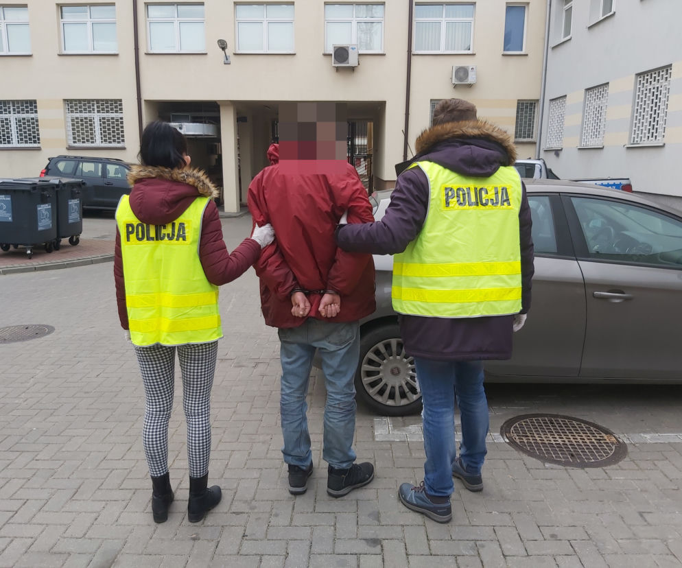 Zatrzymanie Litwina w centrum Białegostoku. Trafił do aresztu
