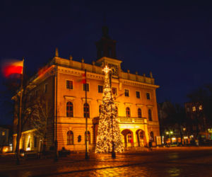 Choinka w centrum Ostrowa