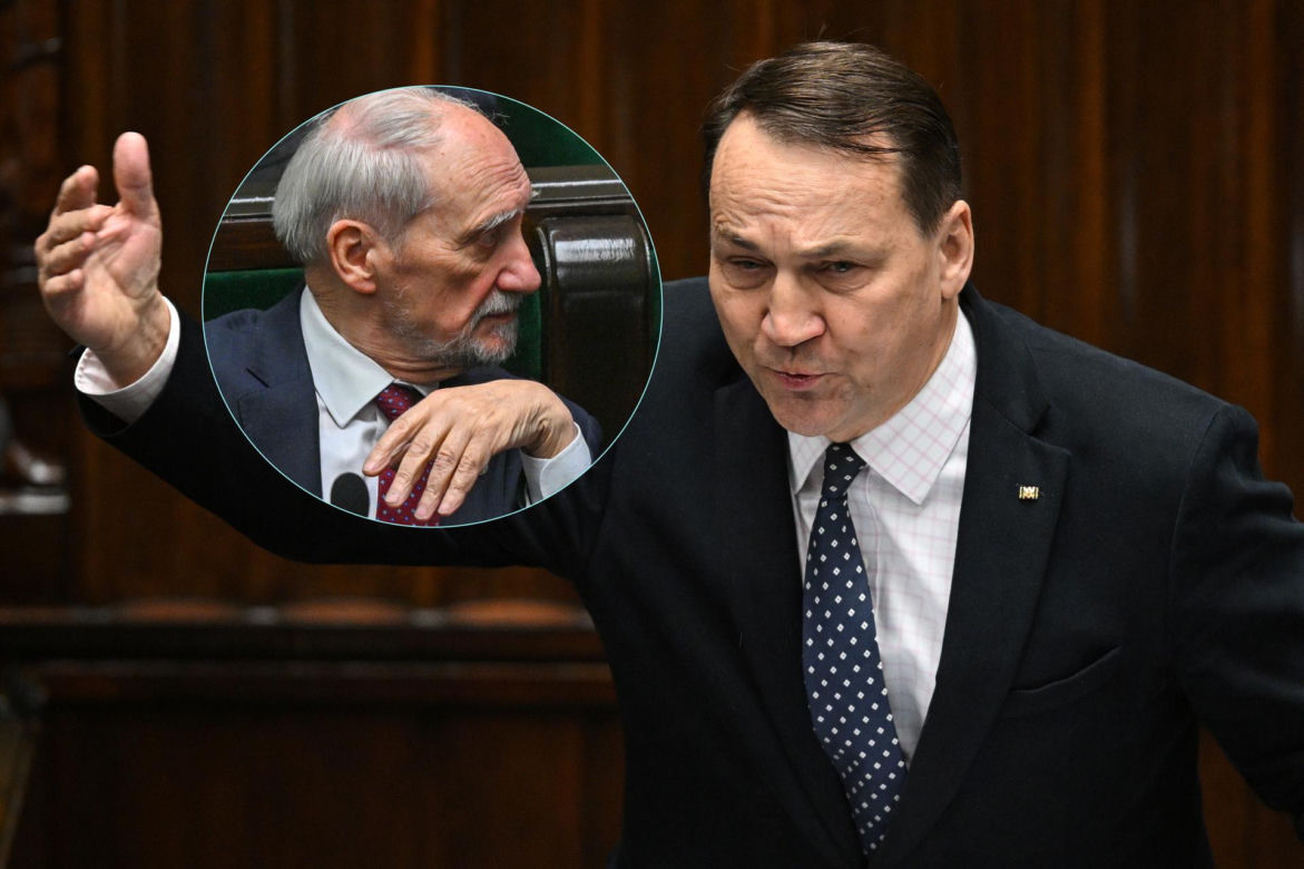 Radosław Sikorski, Antoni Macierewicz