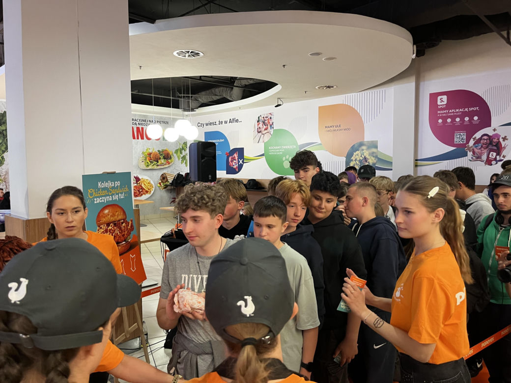 Otwarcie Popeyes w Białymstoku