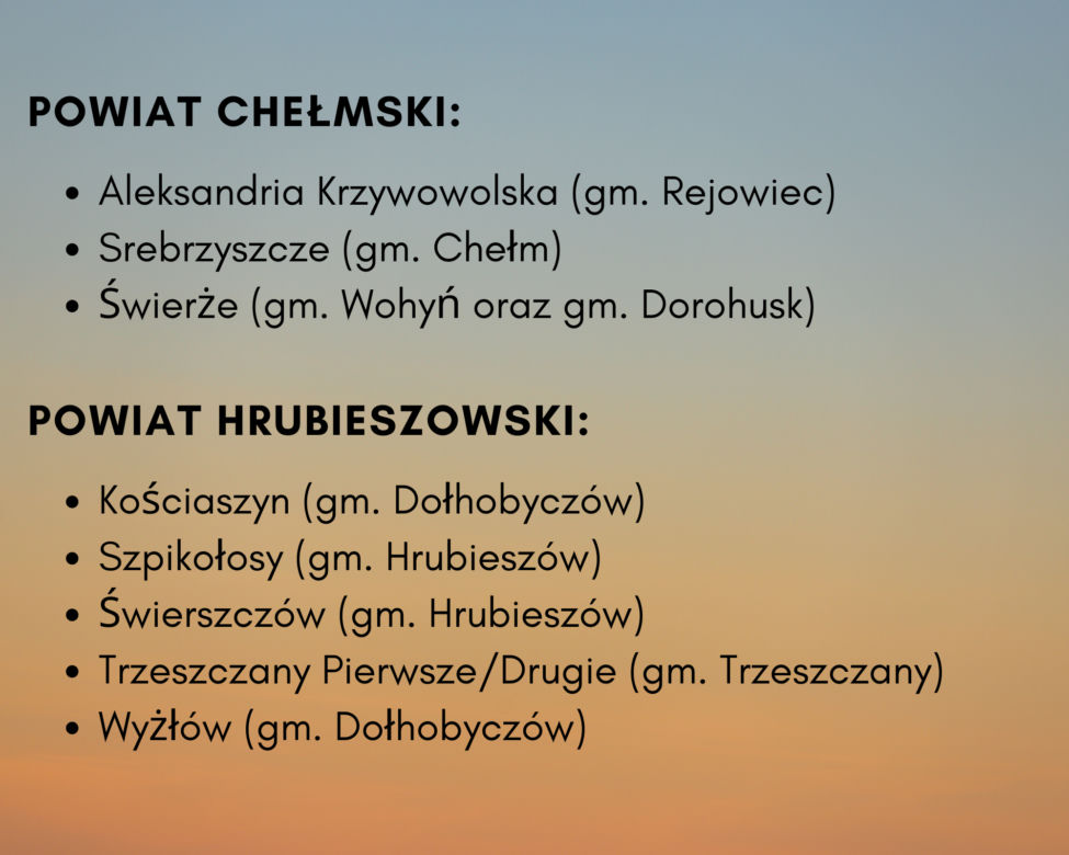 Trudne do wymówienia nazwy lubelskich miejscowości. Nie tylko obcokrajowcy mogą mieć problem!