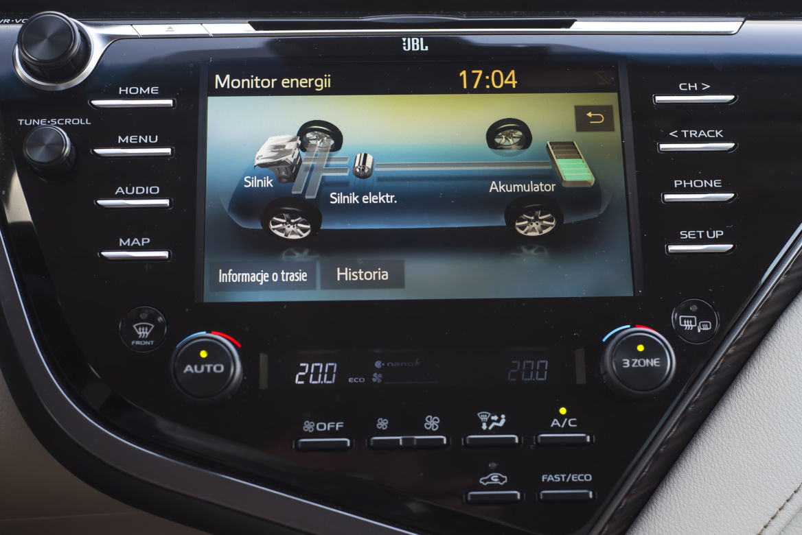 Toyota Camry 2.5 Hybrid Dynamic Force 218 KM e-CVT Executive