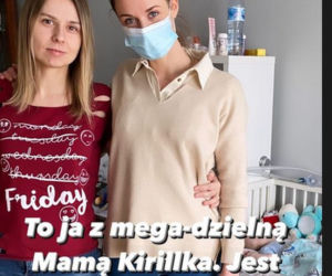 Julia Kamińska na Instagramie z matka chorego Kirilla