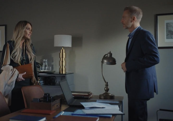 M jak miłość, odcinek 1912. Andrzej Budzyński (Krystian Wieczorek), Anna Sadowska (Anna Prus)