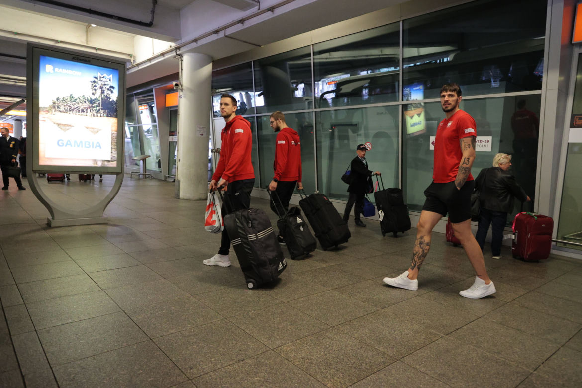 Polscy koszykarze wrócili do Polski po EuroBaskecie