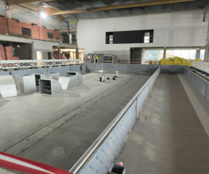 Modernizacja Pływalni Akwawit w Lesznie stan na październik 2026
