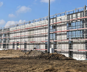 Budowa stadionu w Szczecinie - marzec 2020