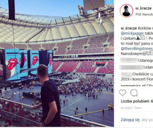 Znani na Koncercie Rolling Stones
