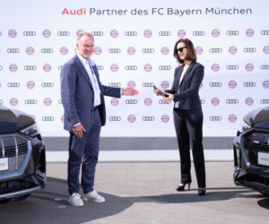 Elektryczne samochody Audi dla piłkarzy Bayern Monachium