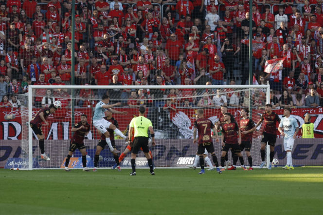 Widzew Łódź - Piast Gliwice: Zdjęcia kibiców i zawodników z meczu 34. kolejki PKO BP Ekstraklasy