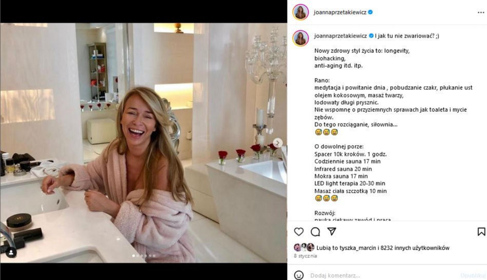 Tak mieszka Joanna Przetakiewicz