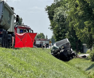 Potworny wypadek w Grębiszewie. Zginęła rodzina