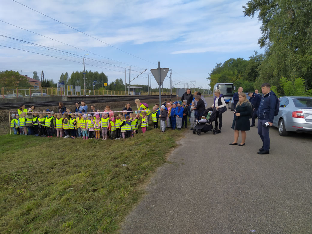 ZOBACZ ZDJĘCIA z akcji "Bezpieczny przejazd" w Koszewnicy, w gminie Kotuń - 15.09.2022