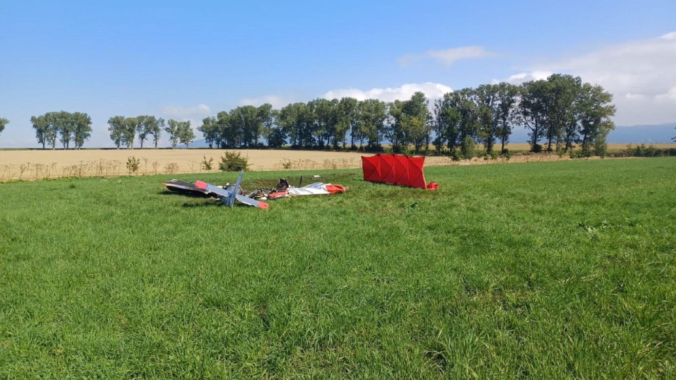 Katastrofa samolotu pod Żywcem. Nie żyją dwie osoby