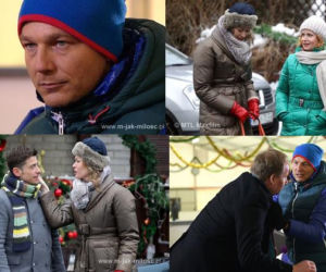 M jak miłość odc. 995. Marek (Kacper Kuszewski), Ewa (Dominika Kluźniak), Anna (Tamara Arciuch), Andrzej Budzyński (Krystian Wieczorek)