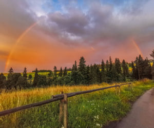 Malownicze niebo nad Bukowiną Tatrzańską