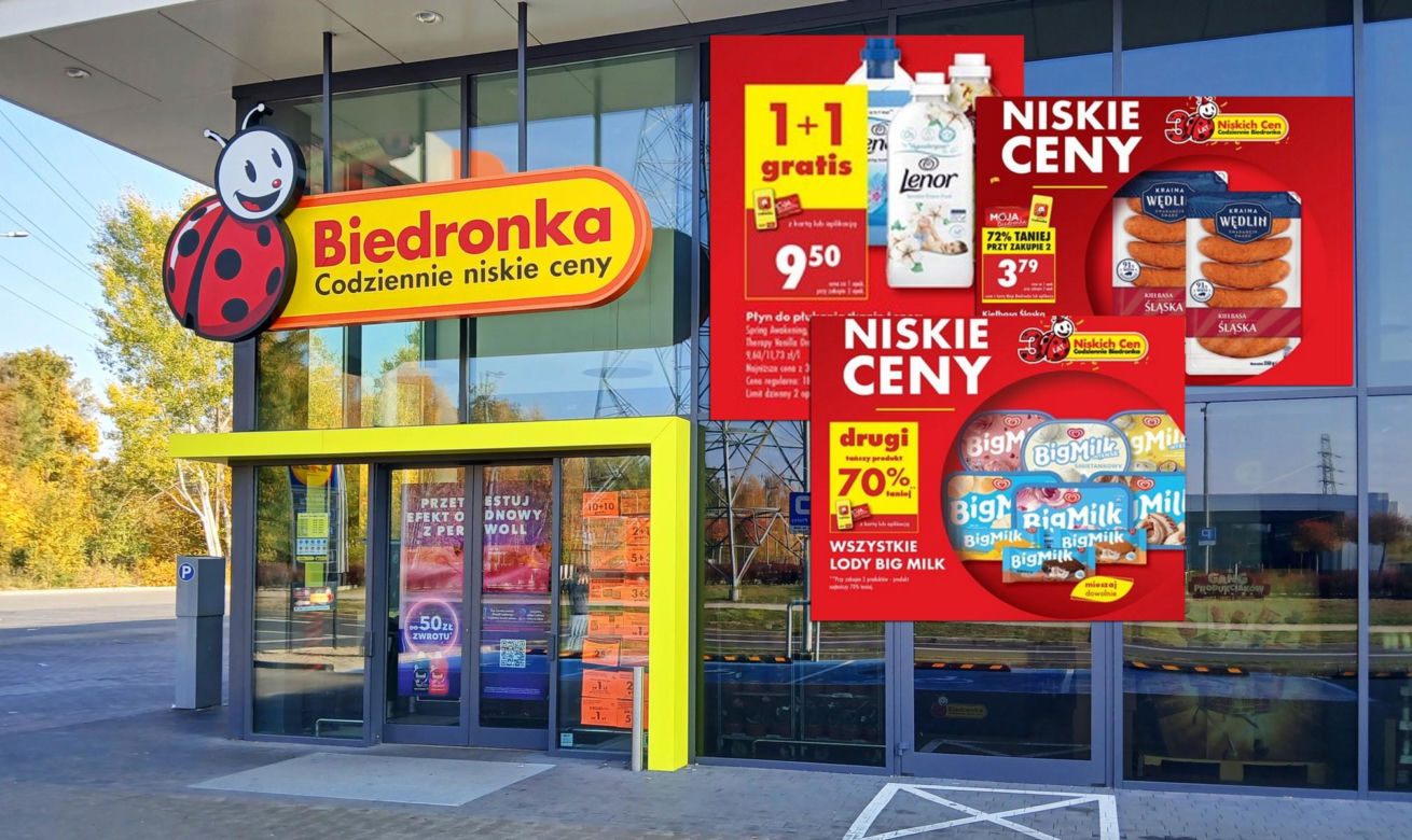 Biedronka rozdaje gratisy