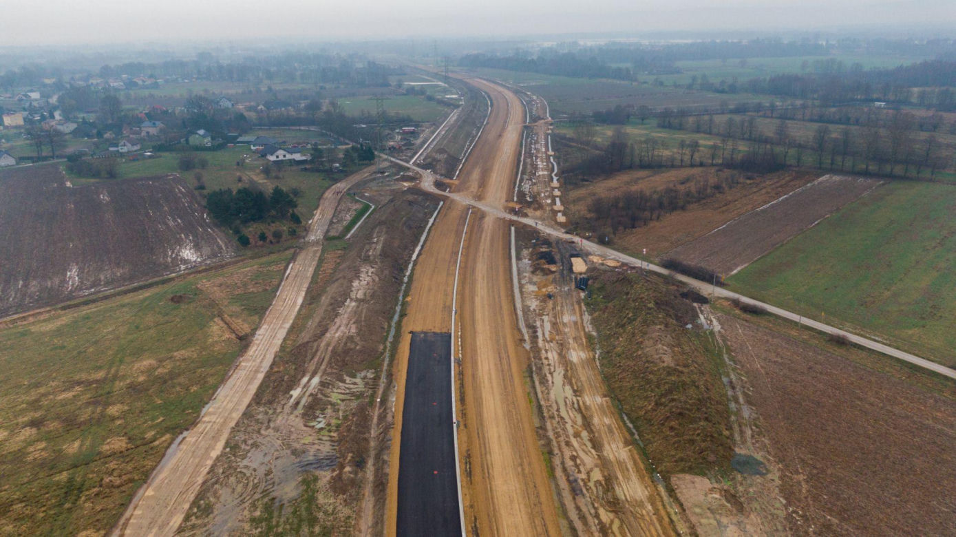 Budowa obwodnicy Oświęcimia ZDJĘCIA MARZEC 2024