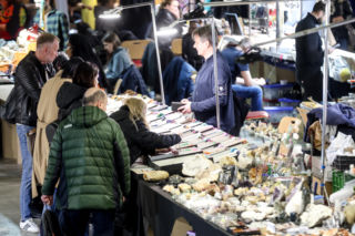 Giełda minerałów w Spodku przyciągnęła tłumy! GeoExpo i... ekspozycja wspaniałych cudeniek
