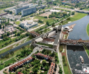 Ostrów Tumski, Nova Porta - koncepcja zagospodarowania terenów nad Wartą