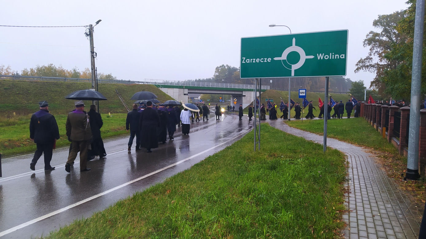 Pogrzeb strażaka, który zginął podczas gaszenia pożaru w Nisku
