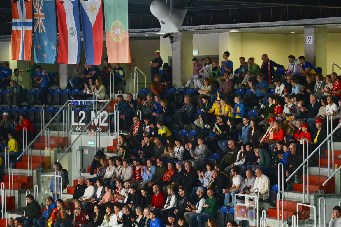 Halowe Mistrzostwa Świata w Lekkoatletyce Kujawy Pomorze 26 w Toruniu: Zdjęcia kibiców i zawodników z soboty, 2. dnia imprezy