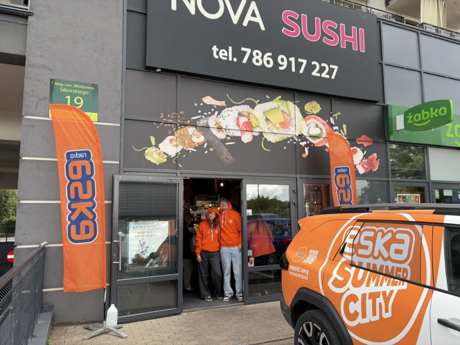 Eska Summer City - Smaki Japonii i świetna atmosfera. Wyjątkowy czas w Nova Sushi Olsztyn