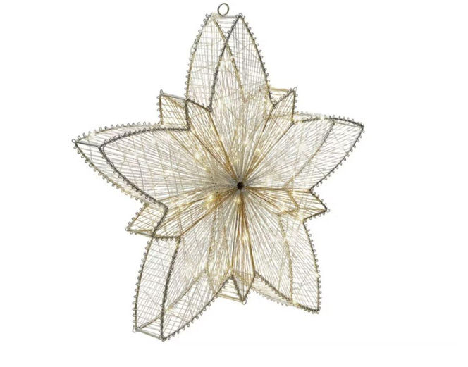 Świetlne dekoracje na Boże Narodzenie