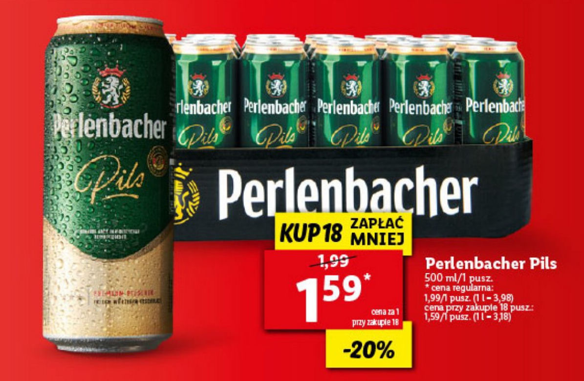 piwo Perlenbacher 1,59 zł