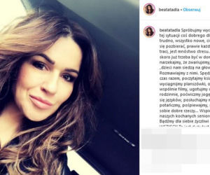 Beata Tadla zaatakowna 