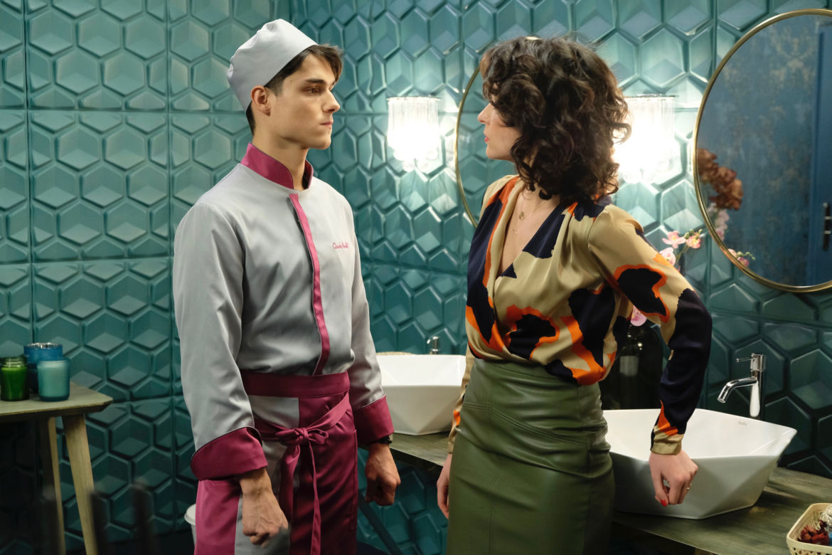 Kuchnia odc. 3. Maks (Patryk Cebulski), Wiktoria Gonczar (Maria Dębska)
