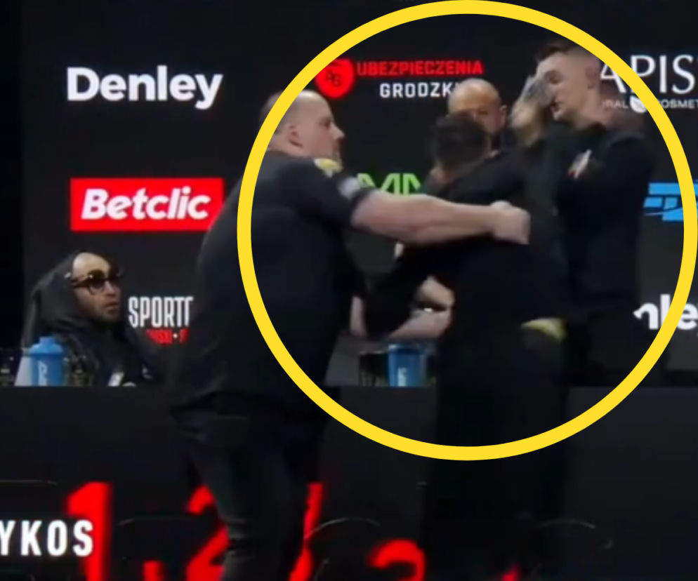 Zadyma na konferencji przed FAME MMA 13: Dawid Malczyński i Hejter