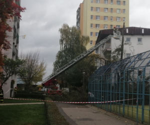Wichura w Poznaniu. W regionie dwa tysiące interwencji strażaków