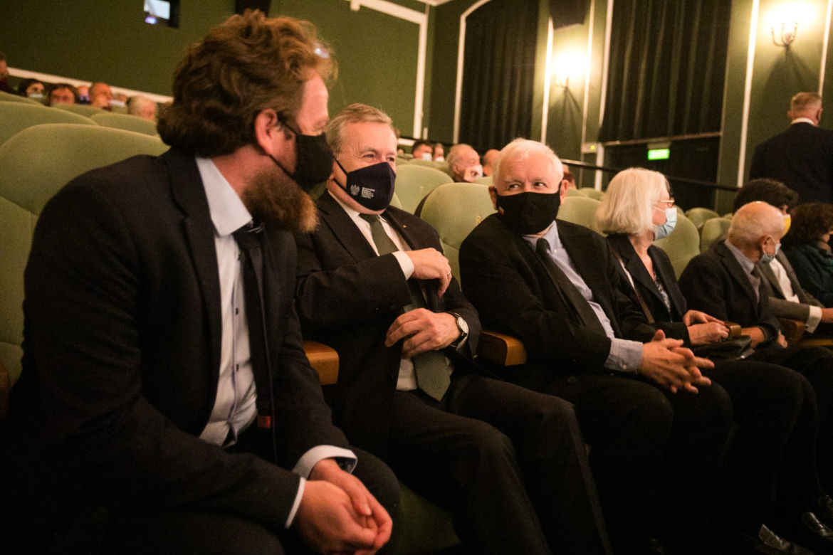 Jarosław Kaczyński i bohater "Rejsu"