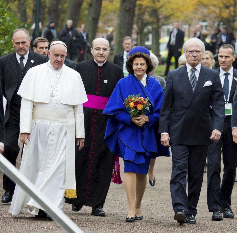 Światowi przywódcy u boku papieża Franciszka