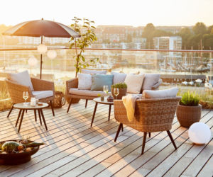 Meble wypoczynkowe na balkon, taras i do ogrodu