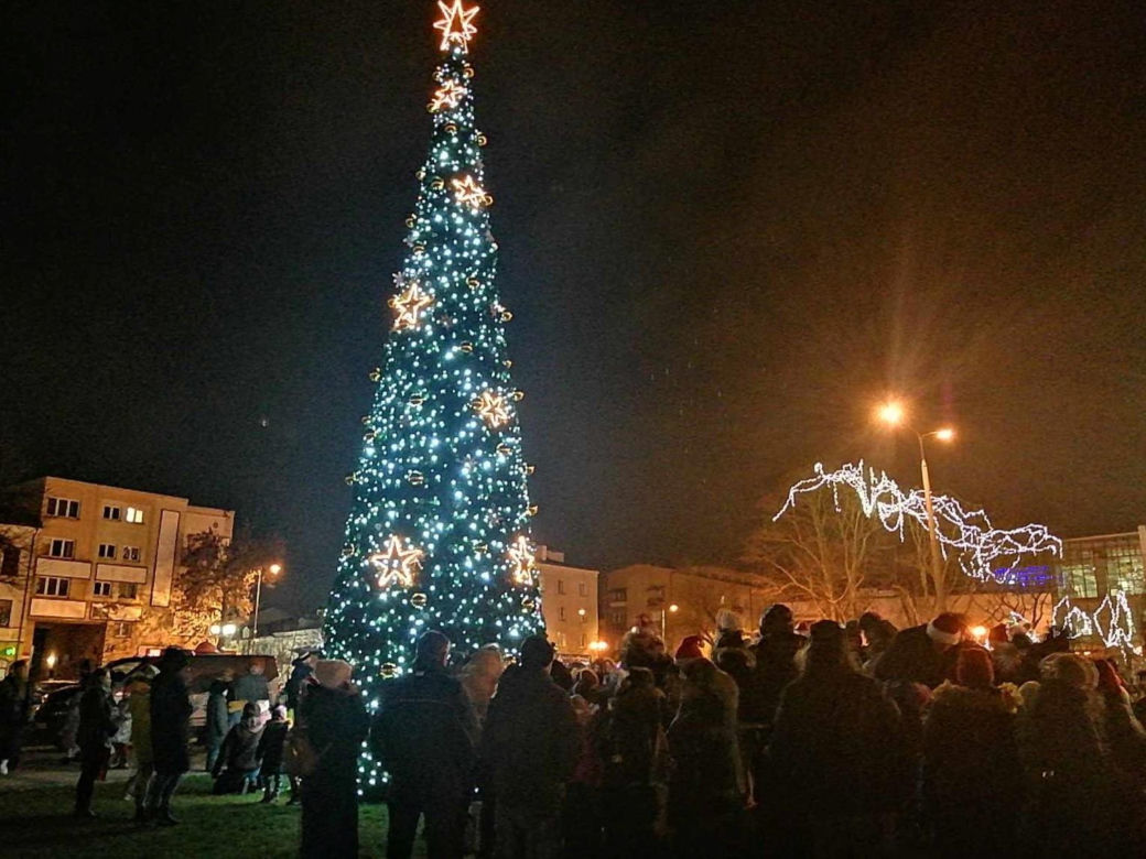 Iluminacje świąteczne w Siedlcach będzie można podziwiać co najmniej do 6 stycznia