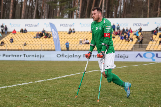 Amp Futbol Ekstraklasa w Poznaniu. Marcin Oleksy znowu strzela