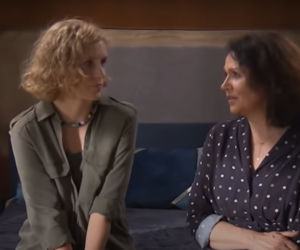 M jak miłość, kulisy, Natalka (Marcjanna Lelek), Marysia (Małgorzata Pieńkowska)